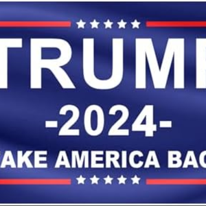 Large Trump Won Flag Save America Trump 2024 Flag Trump Made in USA Double Sided 3 Ply Take America Back Heavy Duty President Trump Win Flags for Outside with 2 Brass Grommets Fade Resistant for Indoor Outdoor Garden Flags 3 Pack