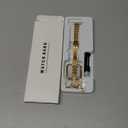 QUNDAXI Slim Watch Band Compatible with Apple Watch 41mm 45mm 42mm 44mm 40mm 38mm Metal Stainless Steel Watchband Suitable for iWatch 11/10/9/8/7/6/5/4/3/2/1/SE Series Women Luxury Strap (Gold)