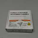 LED Candles, 24 Pack Tea Lights Candles Battery Operated, Flameless Tealight Candle, Realistic Tea Lights for Halloween Christmas Party Decor -D 1.5 x H 1.25-Red