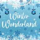 LYCGS 7x5ft Blue Winter Wonderland Backdrop Snowflake Winter Photography Background Christmas Ball Decorative Backdrop Baby Shower Children Kids Birthday Party Banner X-439