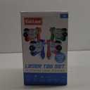 Kidzlane Laser Tag Guns Set of 4 for Kids and Adults - Infrared Laser Tag Set with 130 ft Range - 4 Team and Gun Modes - Indoor and Outdoor Toy Guns for Boys and Girls - Multiplayer Game for Ages 8+ (Multi Color - Battery)