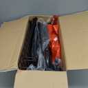 SONGMICS Stackable Shoe Rack, 4 Tier Metal Shoes Rack Storage Shelf, Holds up to 20 Pairs Shoes, Adjustable Slanted Shelves Tower Organizer for Closet Entryway Small Spaces, Bronze