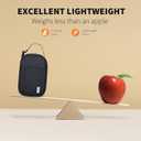 NOL Natural Organic Lifestyle Insulated Lunch Bag for Adult - Snack Bag Lunch Cooler Bag Soft Lunch Tote Bag for Work, Black