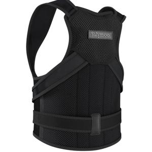 Posture Corrector for Women and Men, Back Brace with Shoulder Support, Adjustable Full Back Brace Straightener for Posture Improving, Relief for Upper & Lower Back, Shoulder Pain (Medium)