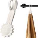 Magnetic Bath Towel Clips  Premium Multi-Scene Use Towel Hooks for Bathrooms, Kitchens, Showers & More  Keep Towels, Socks, Gloves, Aprons, and Small Tools Organized(White)