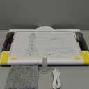 Rechargeable LED Drawing Board, 15 Inch 9-Color Light Modes Neon Art Light Up Writing Tablet Tracing Pad for Kids, Sketching Gift Toy for Teens, 5 Markers, 10 Tracing Sheets (White)