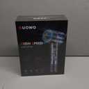 Hair Dryer, 160000 RPM High-Speed Ionic Low Noise Blow Dryer with Brushless Motor for Fast Drying, Thermo-Control Quiet Hair-Dryer with Diffuser and Nozzle for Home Travel Salon (Sliver)