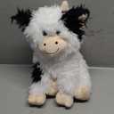 Holiday Home 14" Fluffy Cow Plush