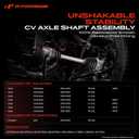 A-Premium CV Axle Shaft Assembly Compatible with Jeep Cherokee 2019-2020 2.0L 3.2L, Cherokee 2021 3.2L & Chrysler 200 2015 3.6L, Replace# 52123694AB