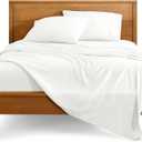 Bare Home Queen Sheet Set - 1800 Ultra-Soft Microfiber Queen Bed Sheets - Double Brushed - Deep Pockets - Easy Fit - 4 Piece Set - Bedding Sheets & Pillowcases (Queen, Cream)