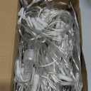 WATERGLIDE Outdoor Christmas Net Lights, 12FT x 5FT 360 LED Mesh String Light with 8 Lighting Modes, Connectable Light for Garden Tree Bushes, Holiday Wedding Party Decorations, Multicolor