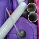 Belemar Windmill Bubble Machine for Kids & Girls, Standing Bubble Blower with Lights & Music, 51" Adjustable Height, 130ml Tank, Bubble Solution Included, Outdoor Toy for Parties & Birthdays