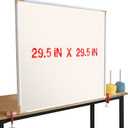 Kerty 29.5" Tufting Frame, Wooden Tufting Frame for Rug Making, A Safer Tufting Cloth Stand Using Plastic U-Shaped Channels Instead of Nails