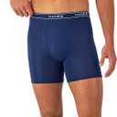 Hanes Men's Underwear Boxer Brief Pack, Performance Stretch Underwear, Moisture-wicking Boxer Briefs for Men, 6-Pack (Large, Black)