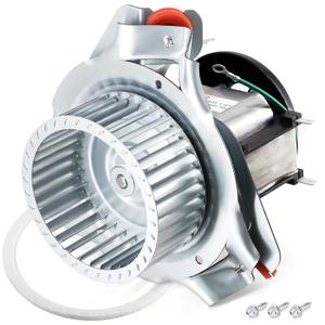Hiorucet J238-150-15215 HC21ZE123A Inducer Motor Assembly for Jakel, Carrier, Payne, Bryant Furnace, HC21ZS123, HC21ZE123 Furnace Draft Inducer Blower Motor Kits for Jakel inc J238-150-15215AT.