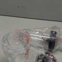 Blender Replacement Parts for Ninja, 24oz Ninja Blender Cups with To-Go Lids, 7 Fins Extractor Blade, Compatible with Nutri Ninja Auto iQ Blenders BL2012 BN801 BL480-30 BL640-30 BL642-30 NN100-30