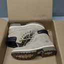 ANJOUFEMME Combat Work Hiking Boots for Women - Ladies Casual Waterproof Outdoor Boots, Walking Hiking Shoes, Backpacking Boots 8