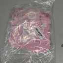 Pink Happy Birthday Banner for Women/Girl Birthday Party Decorations Glitter Star Birthday Garland Banner Sign