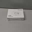 REACHER Small Colorful LED Digital Alarm Clock with Snooze, Simple to Operate, Full Range Brightness Dimmer, Adjustable Alarm Volume, Outlet Powered Compact Clock for Bedrooms, Bedside, Desk, Shelf