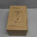 Set of 5 Yellowish Beige Chandelier Lamp Shades, 4" Top x 6" Bottom x 5" Height (Clip on Bulb) Small Lamp Shade, Faux Silk Fabric Lampshade for Wall Lamp, Desk Lamp, Replacement Lampshades by GO&SO