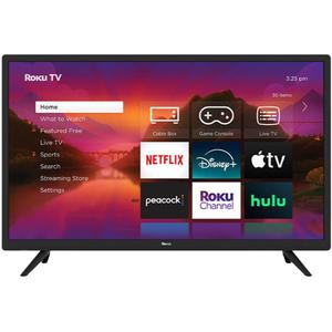 Roku 32" Select Series 720p HD Smart TV TV Remote, Voice Assistant Built-in, Tv Apps, Wi-Fi, Streaming Capability - 32R2B4