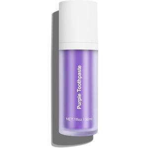 Purple Toothpaste for Teeth Whitening, Teeth Whitening Toothpaste - 1 Fl Oz