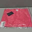 SCOMCHIC Plus Size Blouses for Women Summer Chiffon 3/4 Sleeve Tunic Tops Dressy Scoop Neck Casual Loose Flowy Shirts (X-Large Plus, Hotpink)