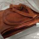 Genuine Leather Shoulder Crossbody Purse For Women with Adjustable Strap, Mobile Pocket & Outside & Inside Zipper