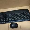 Logitech MK345 Full Size Wireless Keyboard and Mouse Combo - Black