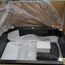 Black Kitchen Sink, Stainless Steel 27 x 22 Inch Drop In Sink Single Bowl Top Mount Sink Set - Sink Grid, Silicone Mat And Drain Assembly For Modern Kitchen And Bar Stylish and Functional