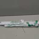 AIZESI White Tension Curtain Rod 43 to 73 Inch Shower Curtain Rod No Drilling, Never Rust, Adjustable Curtain Rod, Spring Tension Rods for Window, Bathroom, Kitchen, Doorway