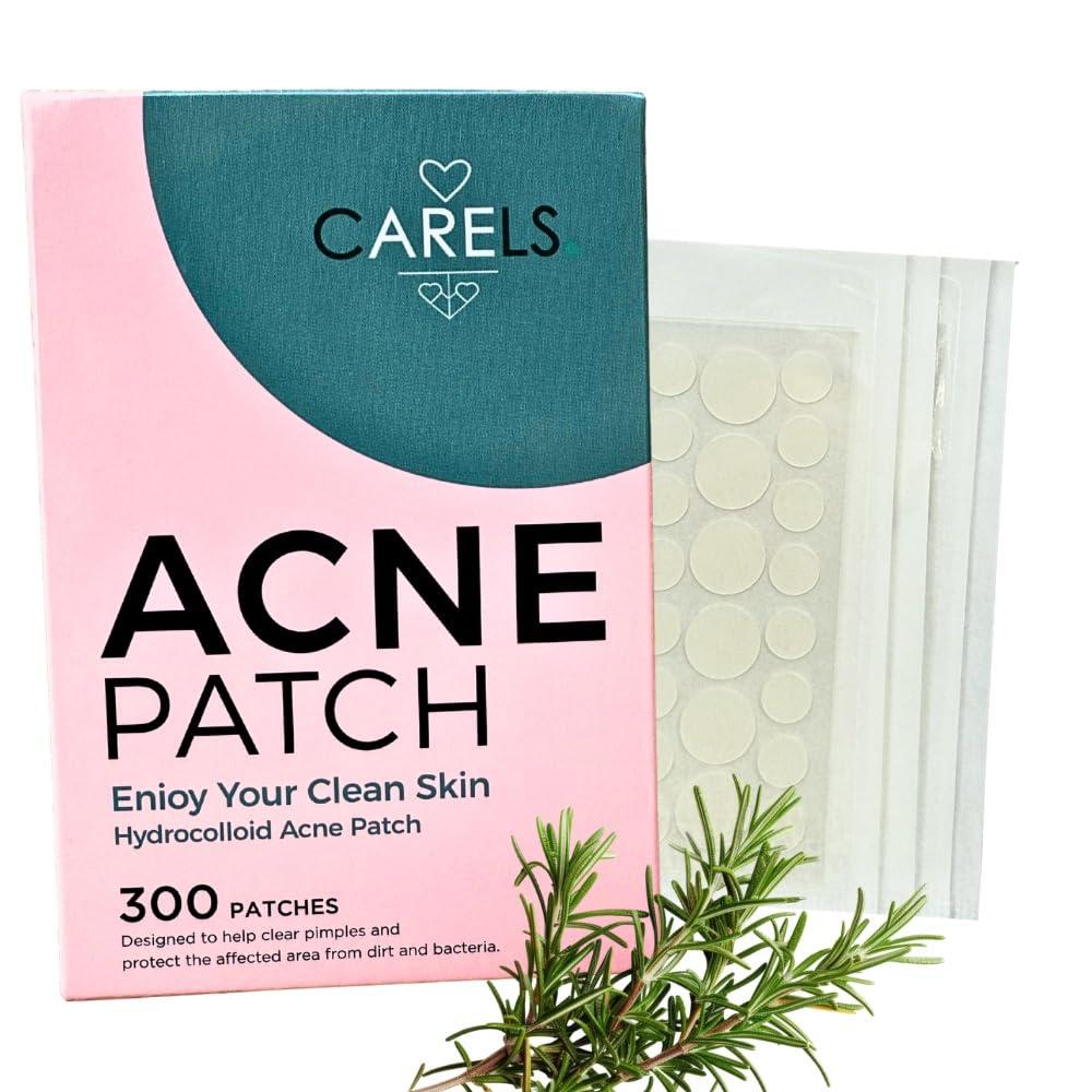2 x Invisible Acne Patches for Face  Hydrocolloid Acne Patches for Teen Girls & Boys, Best Acne Treatment for Face, Skin Care Stocking Stuffers for Teens, Women & Adults, Invisible Zit Patch