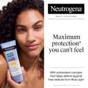 Neutrogena Ultra Sheer Dry-Touch Sunscreen Lotion, Max 100+ Broad Spectrum SPF 100 UVA/UVB Protection, Lightweight, Non-Greasy Sunscreen, Oxybenzone-Free, Antioxidant, Travel Size, 3 fl oz