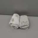 2-Pack Mini Crib Sheets Fitted - 38x26 Pack N Play Sheets for Pack and Play Mattress, Organic Cotton, Soft & Breathable Playard Bedding, Neutral Mini Toddler Bed Cover for Boys, Girls (Elly)