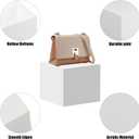 Small Buffet Risers Display Stands, 6 PCS White Acrylic Cube Boxes Nesting Risers with Hollow Bottoms for Catering/Dessert/Collectibles/Jewelry/Figures Show