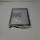 3-in-1 Chalkboard Calendar for Wall, 17x13 inches Magnetic Monthly & Weekly Calendar, Blackboard for Wall with Black Wood Frame, Hanging Chalkboard for Decor/Memo(YL+ZL-HB-BK,4333)