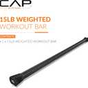 CAP Barbell Weighted Workout Bar | 5-20 lb | Multiple Options