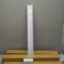 Redi Shade No Tools Original Light Filtering Pleated Paper Shade White, 36" W x 72" L, 6 Pack