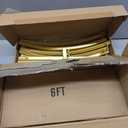 Putros Metal Arch Backdrop Stand Gold Wedding Arch Stand Set of 2 (7.2FT/6FT) Square Arched Frame for Birthday Party Graduation Ceremony Decoration