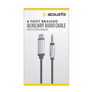 Acoustix™ Auxiliary Braided Audio Cable