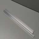 AmazerBath 5 PCS Shower Door Side Seal Strip for 3/8 Inch Glass - 15.75 Inches x 5, 5 Sections Segmented Shower Installation Kit, Frameless Glass Door Seal Strip