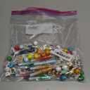 CNhoqc Teacher Appreciation Ballpoint Pens - 12-Set Teacher Appreciation Week Retractable Beadable Ballpoint Pen Wooden Bead Tassel Resealable Foil Pouch Bag Office School Writing Supplies Party Favor
