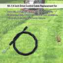 946-04440 Drive Control Cable for MTD, Troy Bilt 12AI865Q711, 12AI832Q724 Self-Propelled Lawn Mower, Replaces 746-04440, 94604440