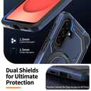 Eastcoo Magnetic Case Compatible with Samsung Galaxy A26 Case with Stand [Compatible with MagSafe] Military Drop Protection Shockproof Durable Soft TPU PC Cover for Men Women Blue