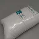 LIFEREVO 2 Pack Fluffy Faux Rabbit Fur Pillow Cases, Luxury Soft Plush Shaggy Bubble Pillowcases Standard Size with Zipper Closure, Furry Fuzzy Long Pillow Shams for Bedroom Living Room 20x26, White