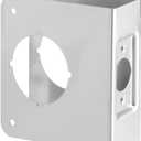 Prime-Line MP10852 Lock and Door Reinforcer, 2-1/8 In. x 2-3/8 In. x 1-3/8 In., Stainless Steel (Single Pack)