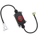 Top Post Battery Disconnect Switch, CNAODUN Waterproof Battery Cut Off Switch with Wire 12-48V Heavy Duty for Car RV Boat and Vehicle(On/Off)