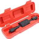 Diesel Injector Puller Tool with Slide Hammer, Fuel Injector Removal Tool with M8 M12 M14 Thread Adapters, Common Rail Injector Remover