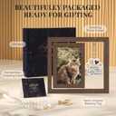pet memorial gifts for loss of dog cat, dog loss sympathy gifts, pet bereavement condolence gift, dogs cat passing away gift, personalized wooden picture frame 4x6
