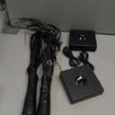 Christmas Decorations Indoor,2 Pcs 2FT Black Christmas Tree Decorations,Lighted Birch Tree with Lights for Holiday Party,Xmas Trees Table Top Decor for Home,Office,Thanksgiving,Fireplace,Mantle